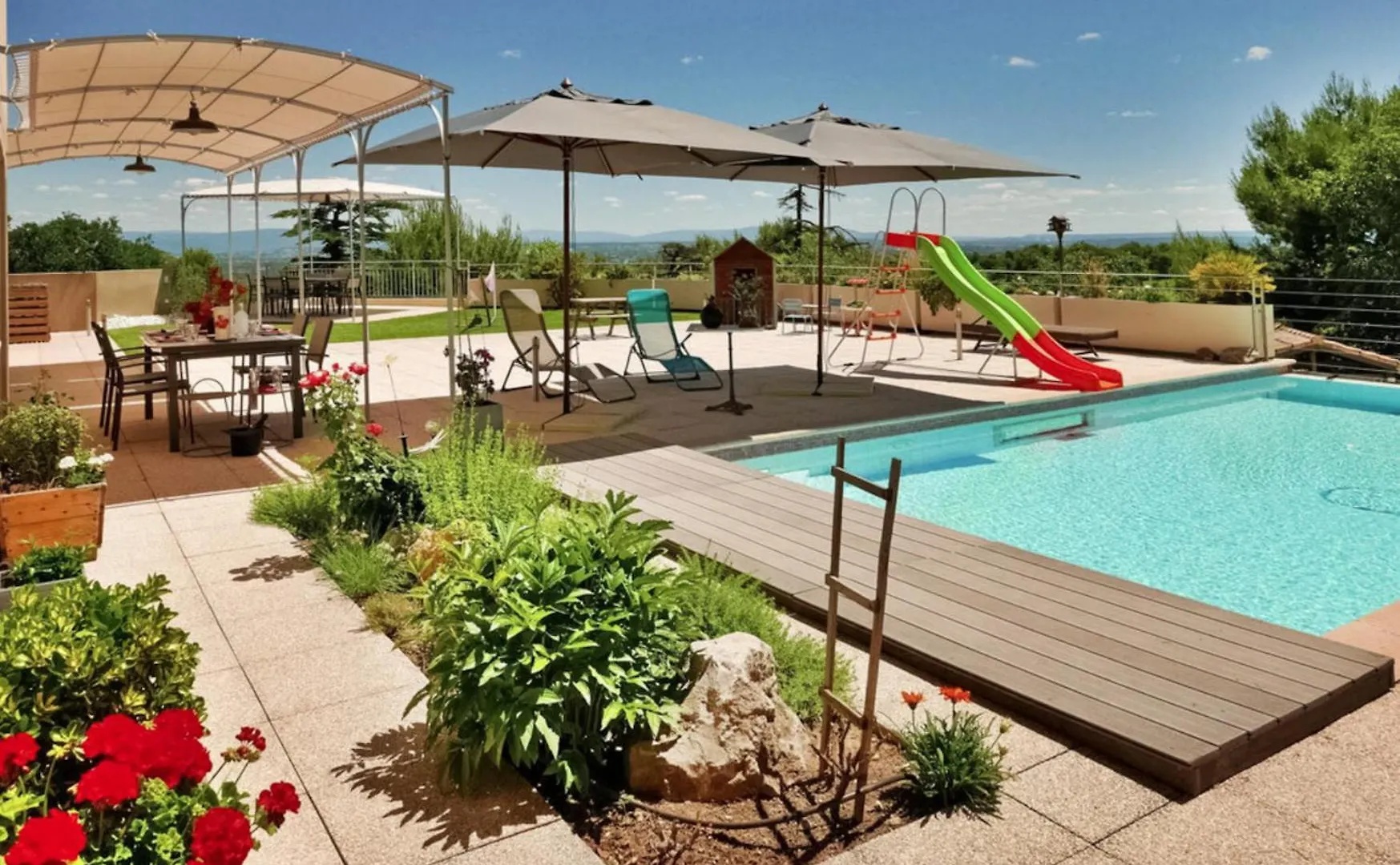 Villa-Piscine Avec Vue Panoramique Pour 2 A 10 Personnes - Promo 2025 Nouveaux Tarifs Affiches - Moins 20 Pour Cent Au 1Er Mai- فينوف ليز أفيجْنْ فيلة
